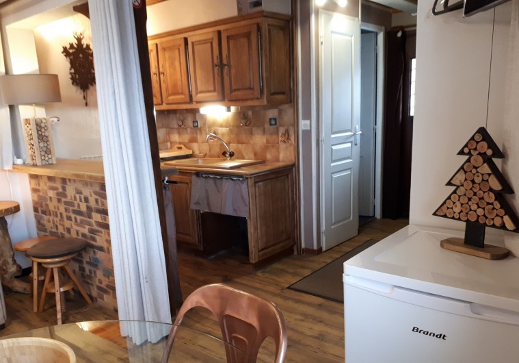 Location de vacances - Chalet à Saint-Lary-Soulan - Studio cuisine