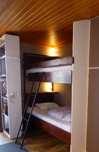 Location de vacances - Chalet à Saint-Lary-Soulan - Studio lits superposés