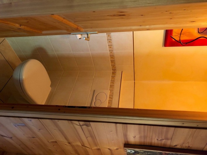 Location de vacances - Appartement à Hauteluce - WC 2 seul