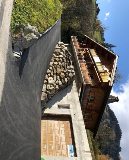 Location de vacances - Appartement à Hauteluce - Accès chalet parking et garage