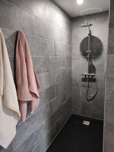 Location de vacances - Gîte à Anor - Salle de douche de l'étage