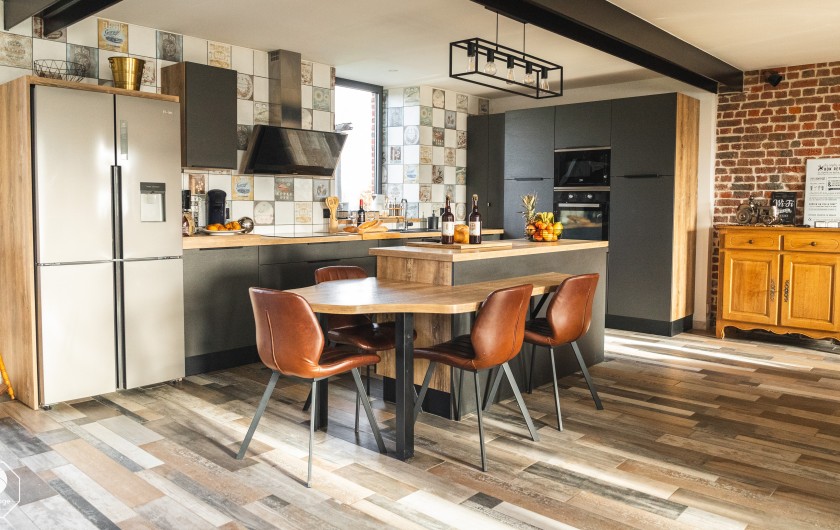 Location de vacances - Gîte à Anor - Cuisine entièrement équipée et très fonctionnelle