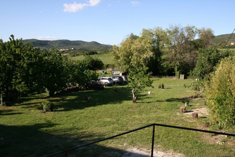 Location de vacances - Mas à Lagorce - jardin