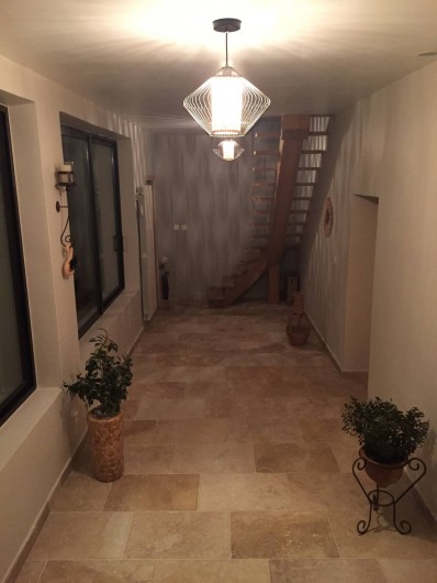 Location de vacances - Mas à Lagorce - couloir - coursive