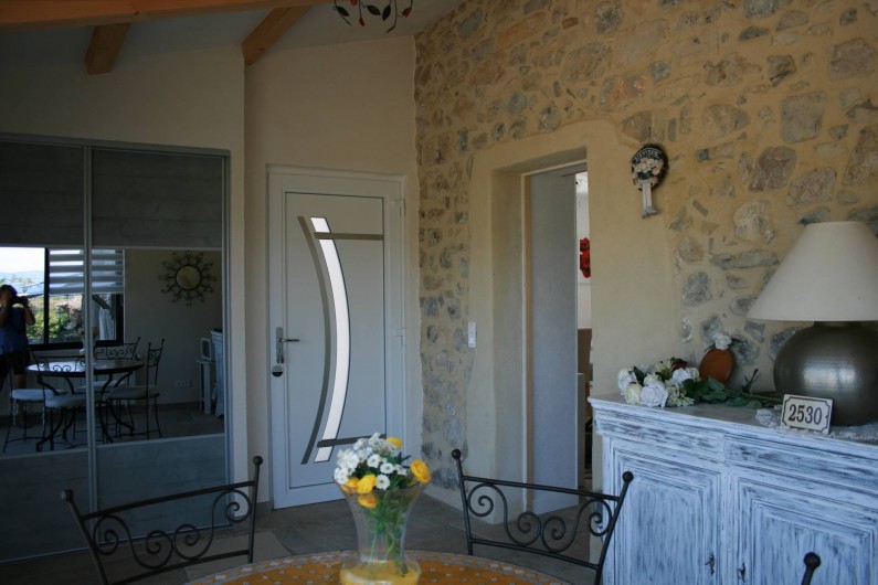 Location de vacances - Mas à Lagorce - entrée