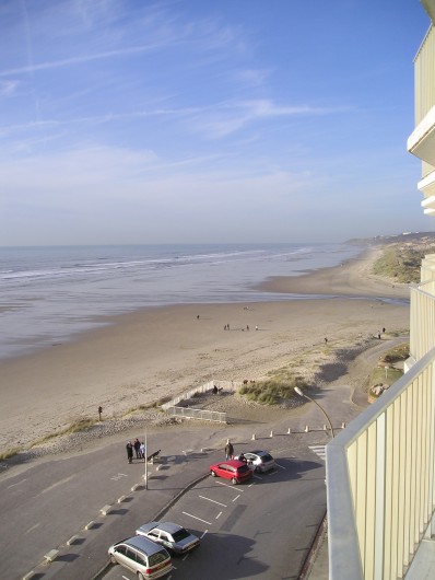 Location de vacances - Appartement à Neufchâtel-Hardelot - Balcon vue mer