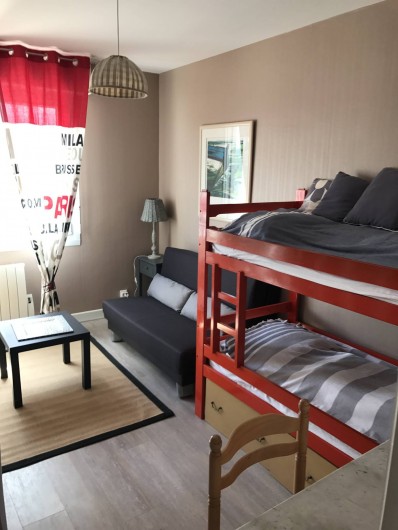 Location de vacances - Appartement à Neufchâtel-Hardelot - Chambre des enfants