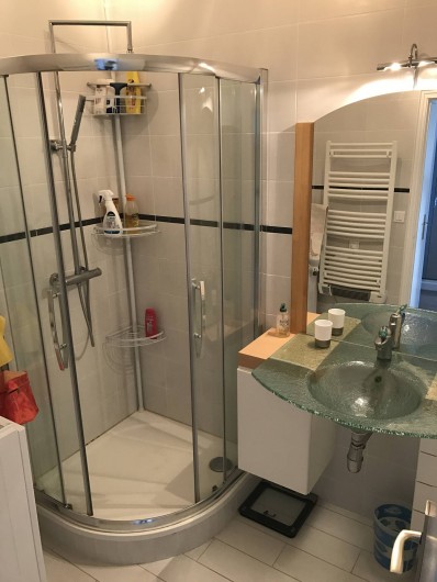Location de vacances - Appartement à Neufchâtel-Hardelot - Salle de bains