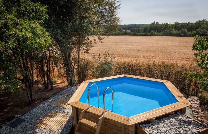 Location de vacances - Villa à Monestier - Notre piscine, sans aucun vis à vis