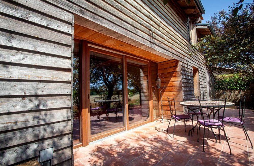 Location de vacances - Villa à Monestier - La terrasse sud