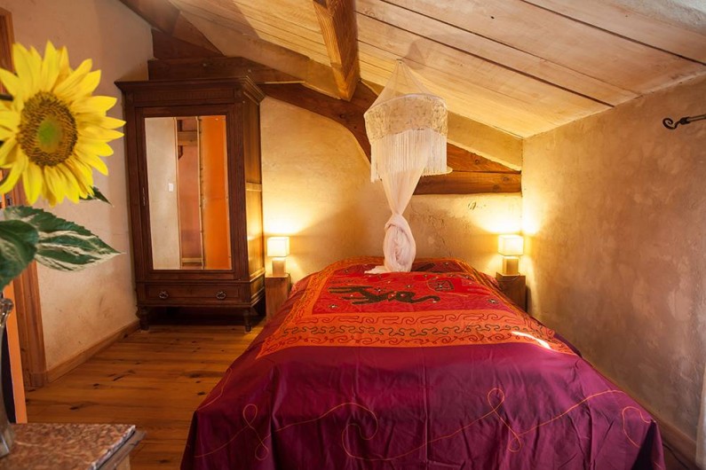 Location de vacances - Villa à Monestier - La chambre tournesol, N°2