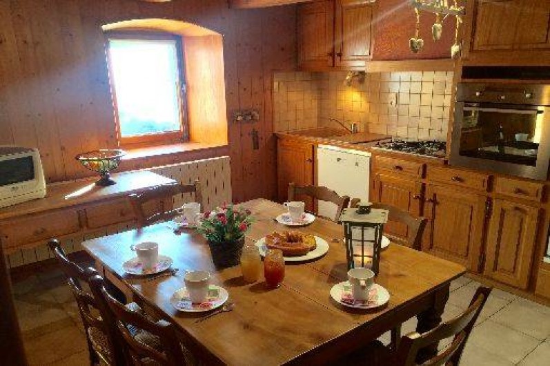 Location de vacances - Appartement à Morzine - Cuisine GENTIANE