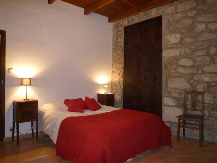 Location de vacances - Maison - Villa à Vinezac - Chambre du Cerisier