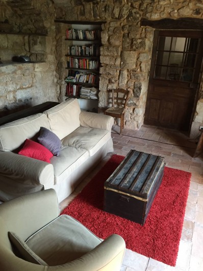 Location de vacances - Maison - Villa à Vinezac - Salon du Figuier