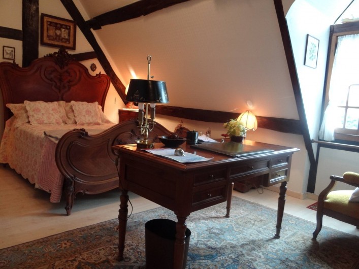 Location de vacances - Chambre d'hôtes à Le Plessis-Grohan - Suite Ô CLAIR DE LA LUNE Grande chambre