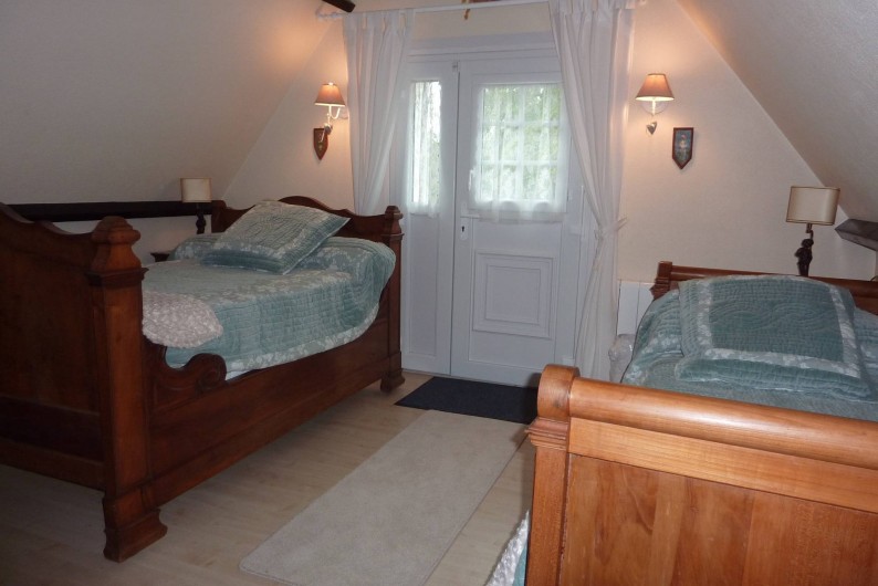 Location de vacances - Chambre d'hôtes à Le Plessis-Grohan - Suite Ô CLAIR DE LA LUNE Seconde chambre