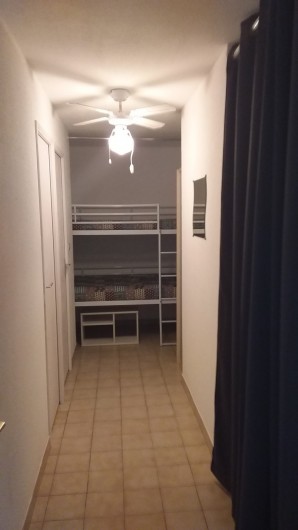 Location de vacances - Appartement à Sète - lits superposés