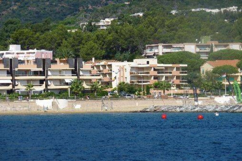 Location de vacances - Studio à Cavalaire-sur-Mer - Mer