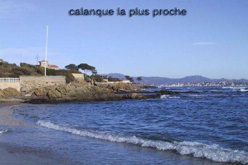 Location de vacances - Appartement à Saint-Aygulf - Calanques