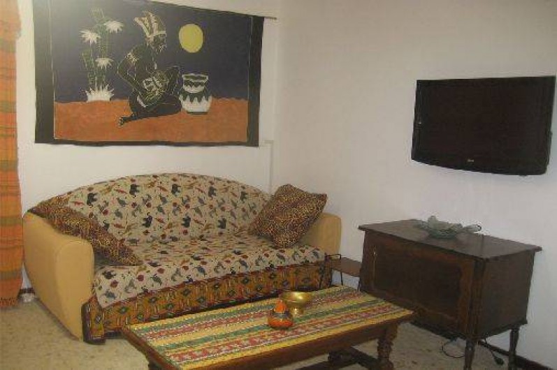 Location de vacances - Appartement à Saint-Aygulf - Coin salon