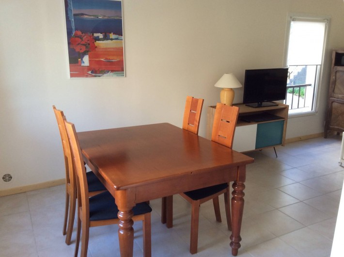 Location de vacances - Chalet à Saint-Martin-de-Brômes - salle à manger