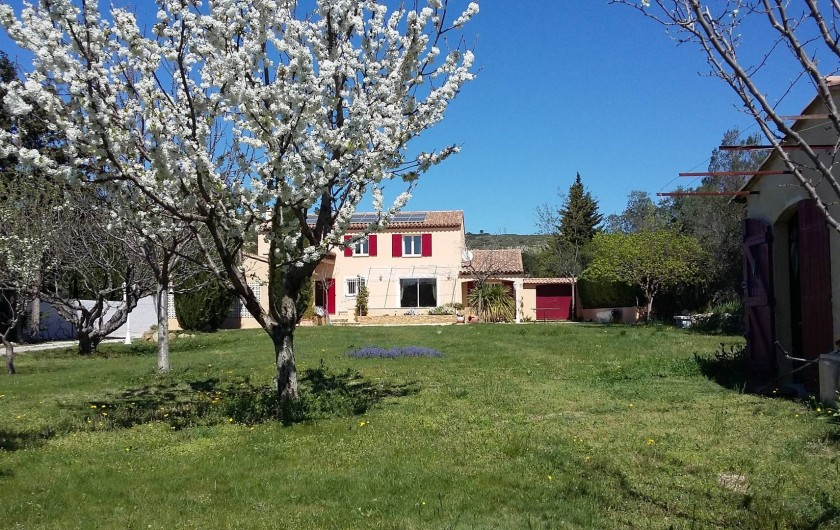 Location de vacances - Villa à Pélissanne - 4000 M2 sans aucun vis à vis