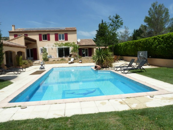 Location de vacances - Villa à Pélissanne - La piscine 12MX6