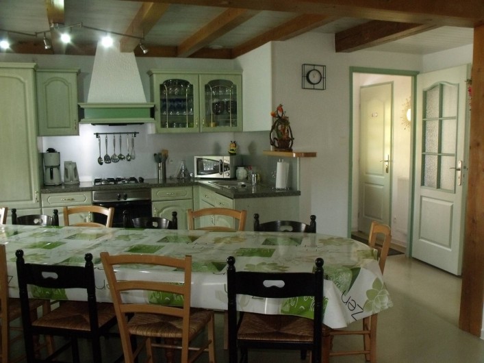 Location de vacances - Gîte à Ferdrupt - Cuisine gîte de 4 à 8 personnes