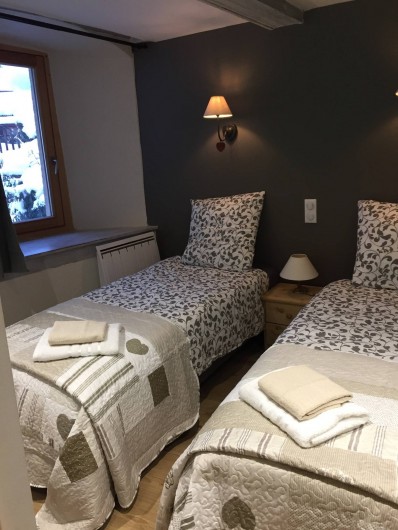 Location de vacances - Appartement à Sainte-Foy-Tarentaise - Chambre N° 2