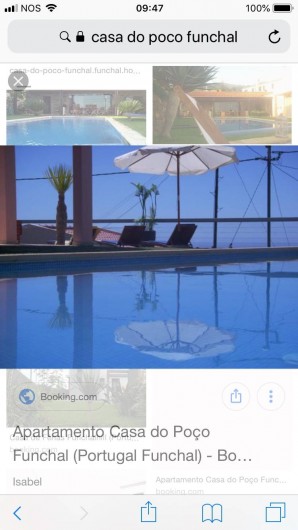 Location de vacances - Gîte à Funchal - Piscine vue mer