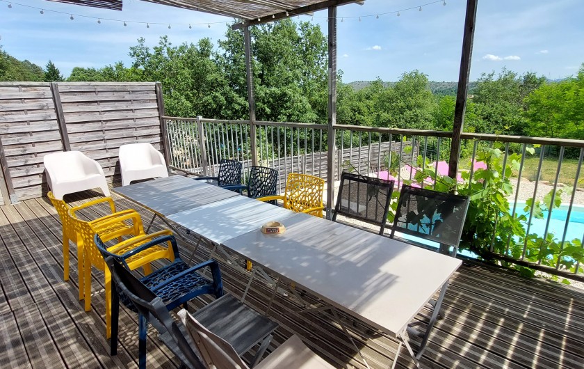 Location de vacances - Villa à Joyeuse - Terrasse