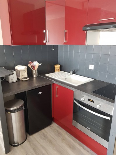 Location de vacances - Appartement à Blonville-sur-Mer - Cuisine équipée