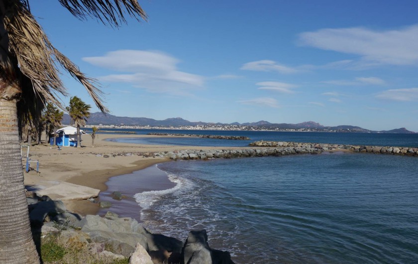 Location de vacances - Appartement à Saint-Aygulf - Se faire bronzer sur la plage