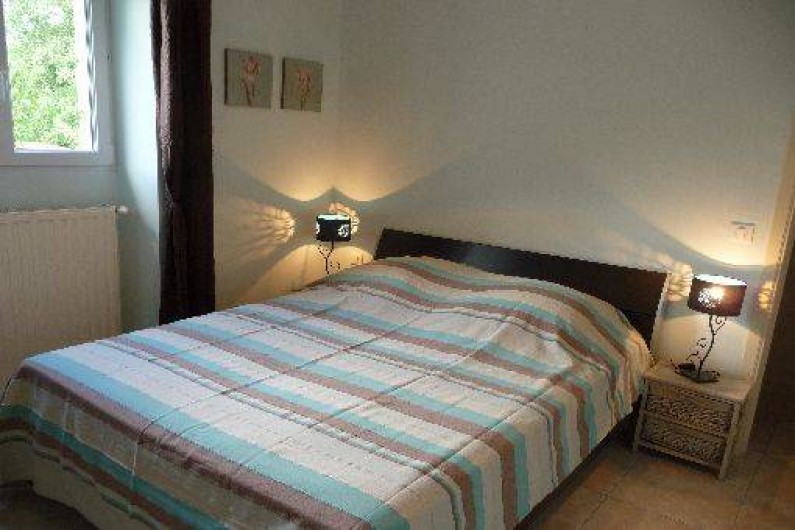 Location de vacances - Gîte à Badefols-sur-Dordogne - Chambre double de LA LONGERE