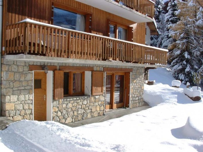 Location de vacances - Appartement à Méribel - Triolets - Rez-de-jardin