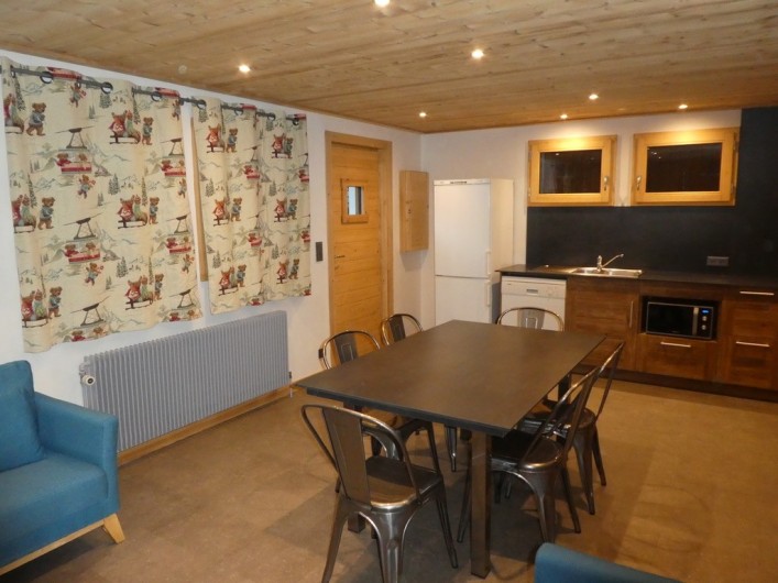 Location de vacances - Appartement à Méribel - Triolets - Séjour