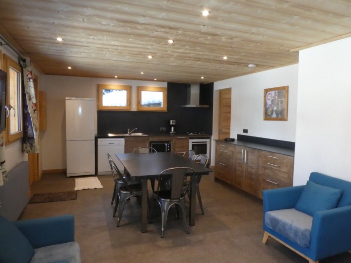 Location de vacances - Appartement à Méribel - Triolets - Séjour