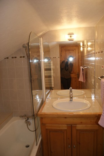Location de vacances - Appartement à Méribel - Fougères 2 - Salle de bain