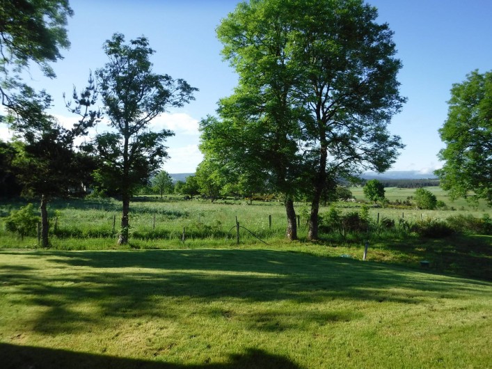 Location de vacances - Chalet à Villesoule - vu de la terrasse