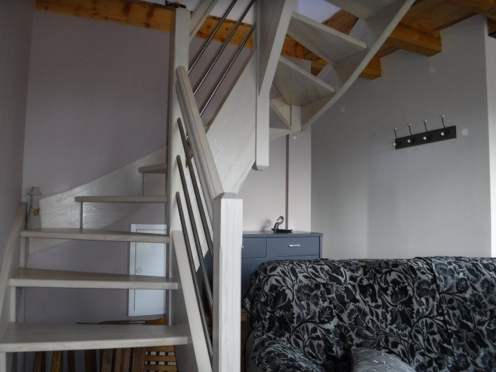 Location de vacances - Chalet à Villesoule - escalier