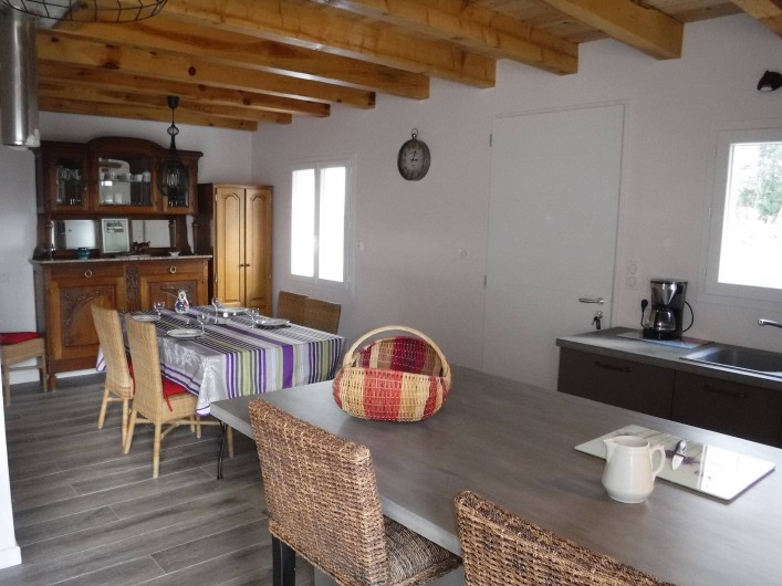 Location de vacances - Chalet à Villesoule - salle a manger