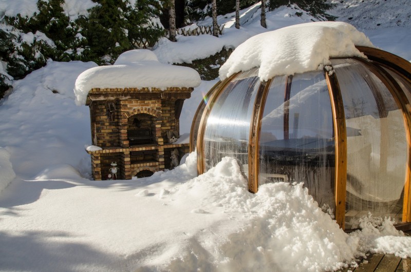 Location de vacances - Chambre d'hôtes à Les Gets - Jacuzzi