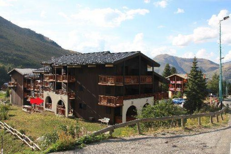 Location de vacances - Studio à Les Deux Alpes - Vénéon B Balcon plein SUD
