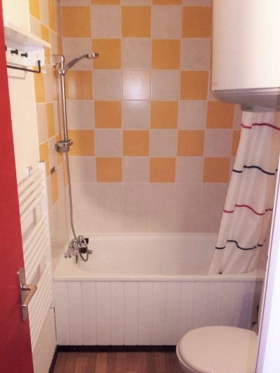 Location de vacances - Studio à Les Deux Alpes - salle de bain