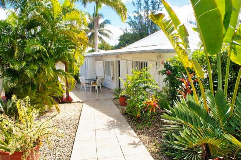 Location de vacances - Villa à Saint-François - Entrée du jardin