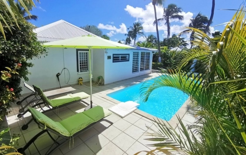 Location de vacances - Villa à Saint-François - terrase & piscine