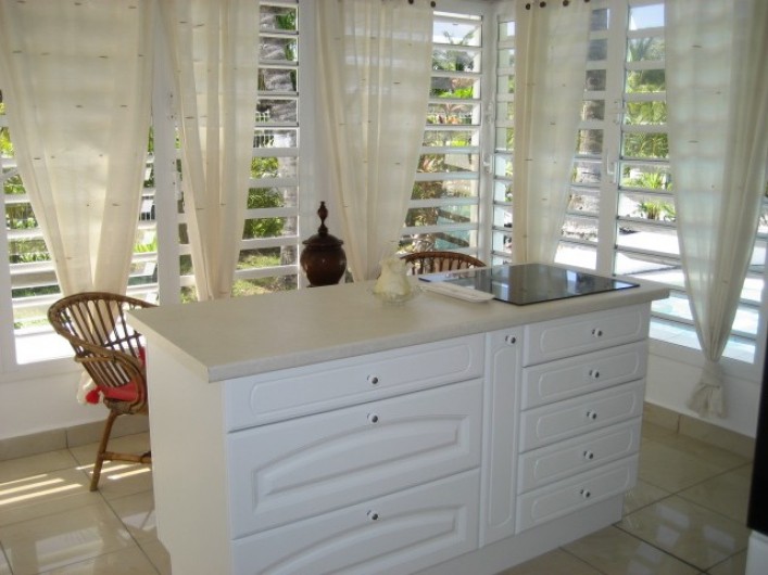 Location de vacances - Villa à Saint-François - cuisine équipée