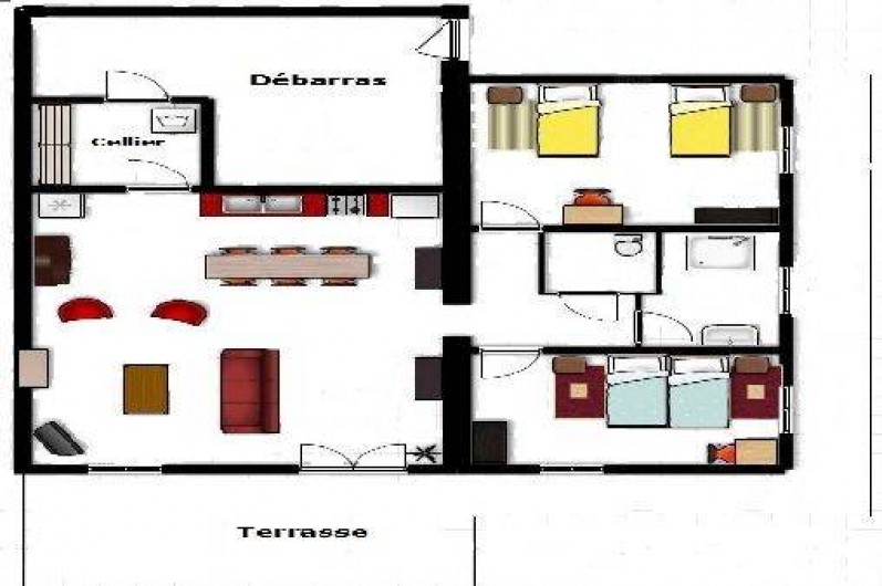 Location de vacances - Gîte à Gabarnac