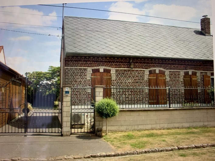 Location de vacances - Gîte à Omiécourt - Vue de la route