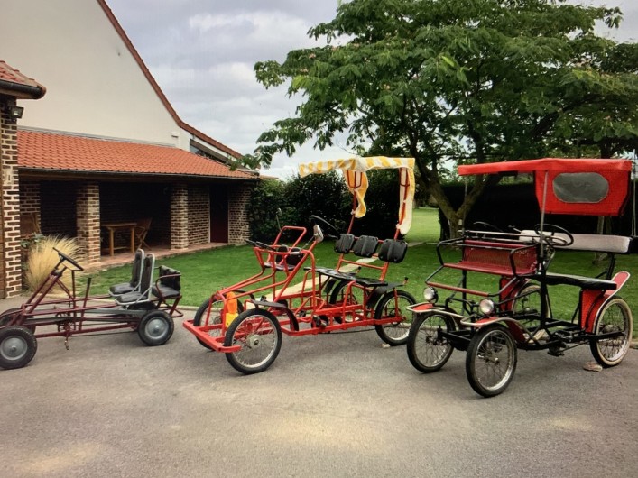 Location de vacances - Gîte à Omiécourt - Rosalies pour balades agréables et sportives